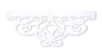 Ażur ozdobny do firan paneli 28 x 70 cm