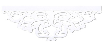 Ażur ozdobny do firan paneli 28 x 90 cm