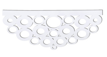 Ażur ozdobny do firan paneli 30 x 80 cm