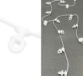 System Wave ślizgi na sznurki co 8 cm