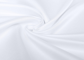 Biała tkanina obrusowa plamoodporna gładka do samodzielnego przycinania o szer. 170 cm