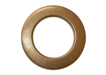 Przelotka do firan i zasłon dekor koło w kolorze miedzianym średnica 5,5 cm