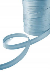 Niebieska lamówka dekoracyjna atłasowa do obszywania tkanin szer.15 mm